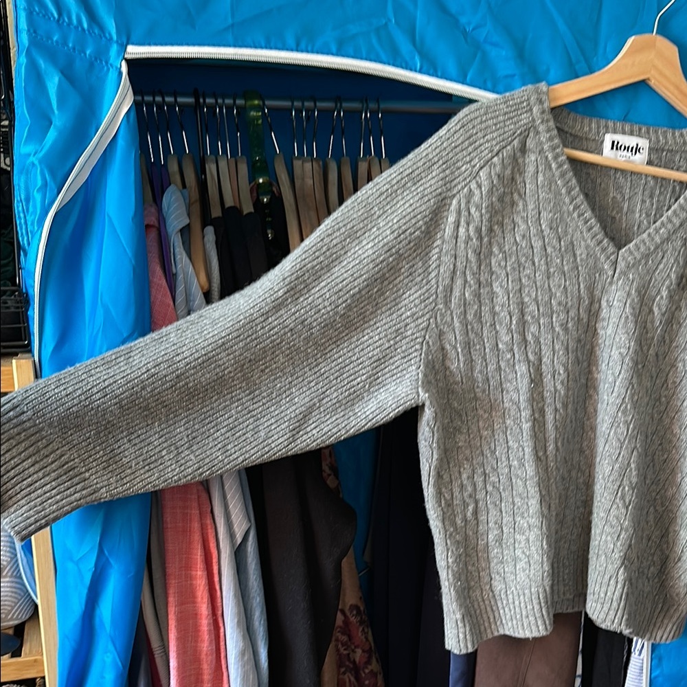 Rouje Women's Gray Enis Sweater - Picture 5 of 11